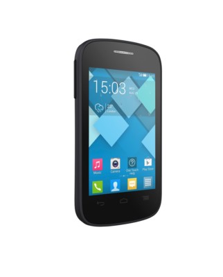 Alcatel one touch Pop C1 in Black Handy Dummy Attrappe - Requisit, Deko, Werbung