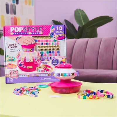 Cool Maker PopStyle Bracelet Maker, DIY Arts & Crafts Kids Toys for Girls