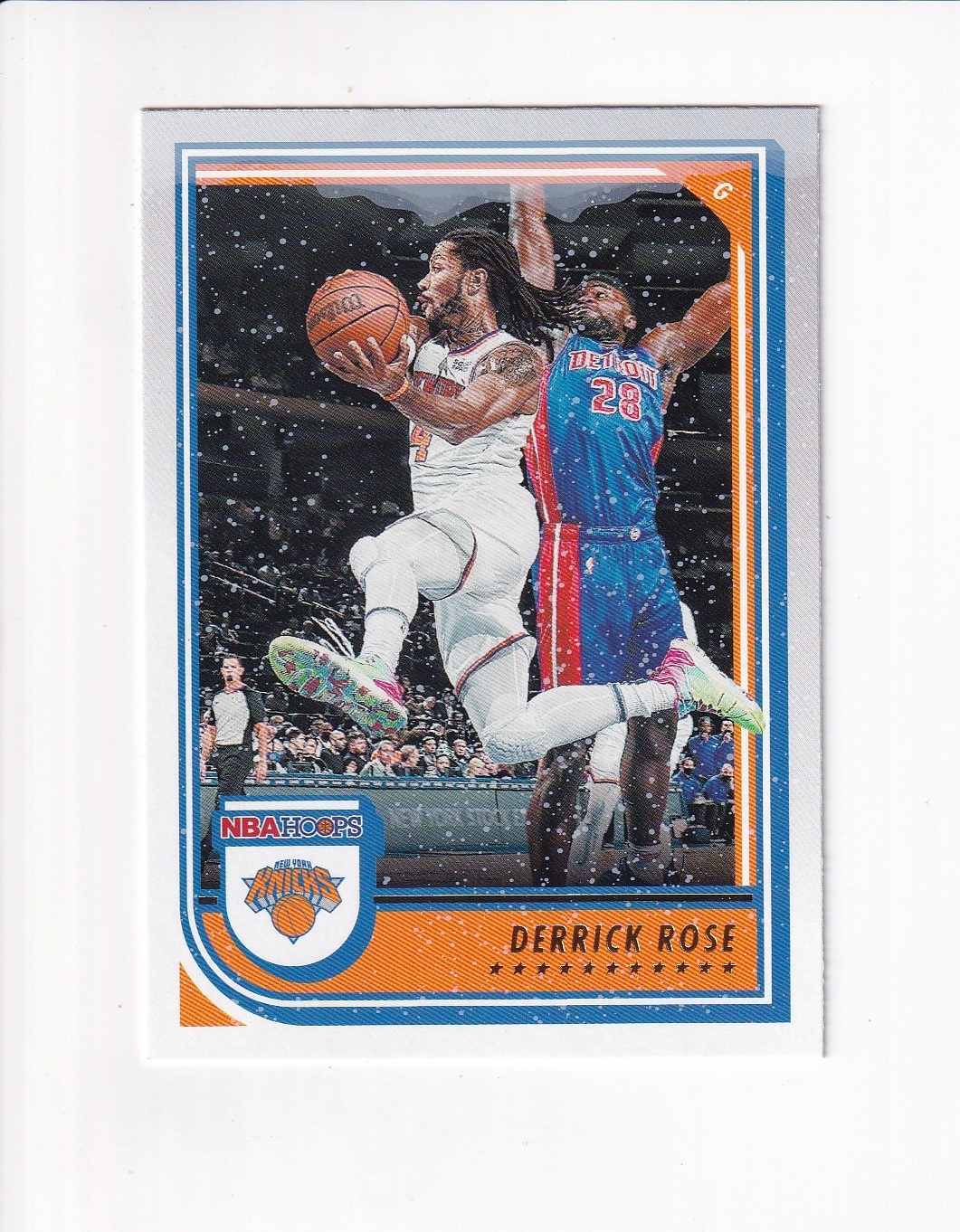 2022-23 Panini Hoops NBA HOOPS WINTER DERRICK ROSE