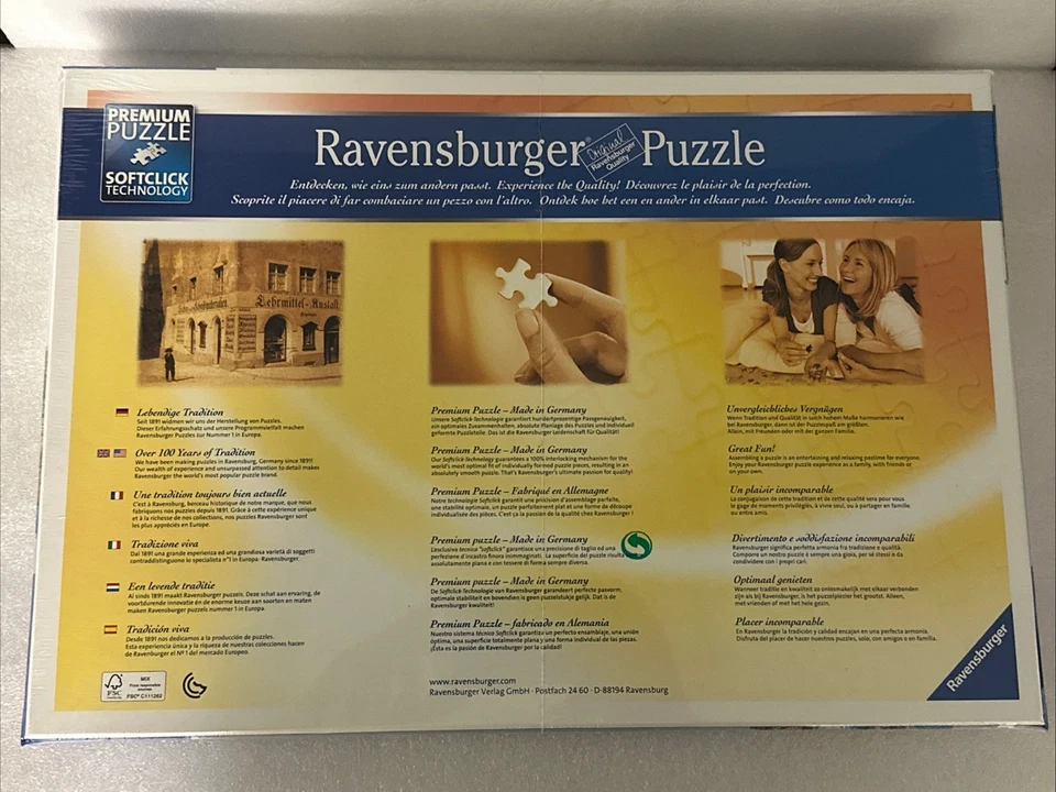 The World - Ravensburger 2000 Piece Map Puzzle 166831 - 2014 - Unopened ! - Image 2 of 2