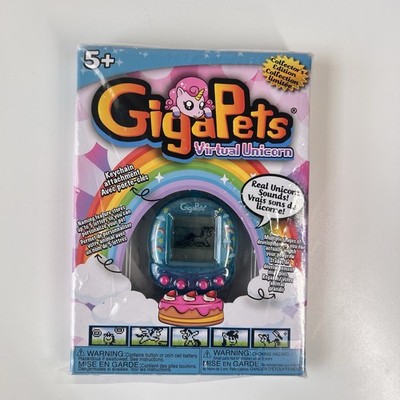 Giga Pets Virtual Unicorn Teal Collectors Edition Sealed 2nd Ed 2017 Handheld