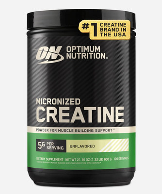 Optimum Nutrition Creatine Monohydrate Powder, Unflavored, 1.32 LB