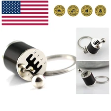 Creative Auto Part Model Gear Box Keychain Six-speed Manual Transmission Shif...