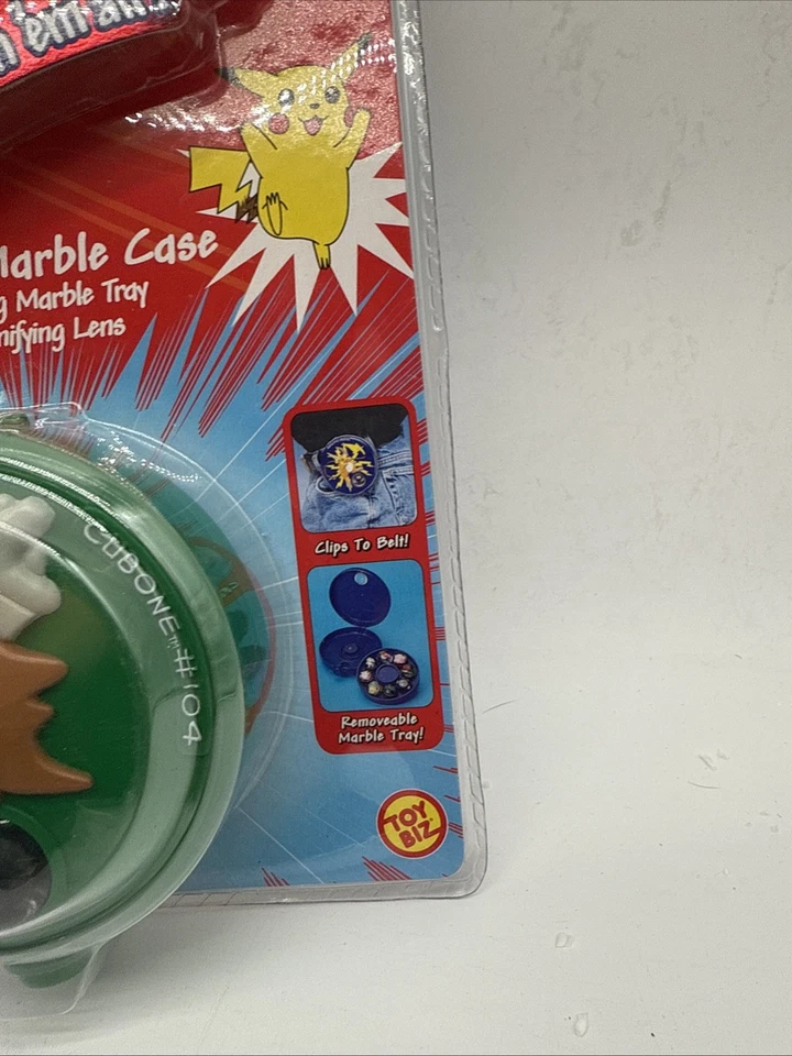 DE COLECCIÓN POKEMON 2000 CUBONE #104 MÁRMOL COLECCIONISTA ESTUCHE SELLADO NINTENDO Foto 4 de 4