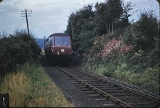 ORIGINAL 35mm Slide LNER ‘ OBS ‘ 1729, Observation Car West Highland Line,1959
