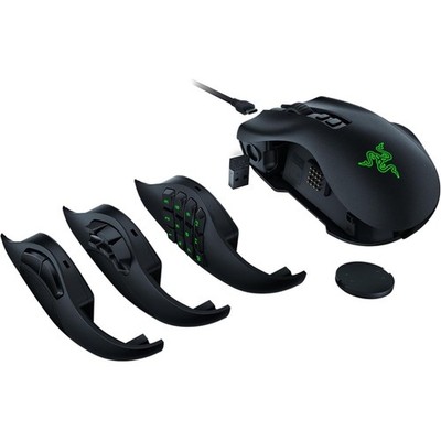 Razer Naga V2 Pro   Kabellose Gaming-Maus mit austauschbaren Seitenpaneelen