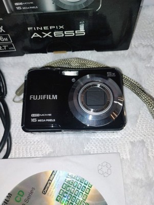 美品　Fujifilm FinePix A650 Fujifilm FinePix AX650 Compact Digital Camera (16MP, 5x Optical