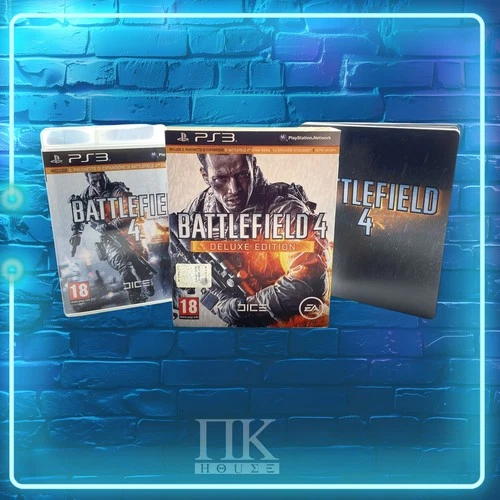 BATTLEFIELD 4 Ps3 + Steelbook Pal Boxed - Italiano - Perfette Condizioni