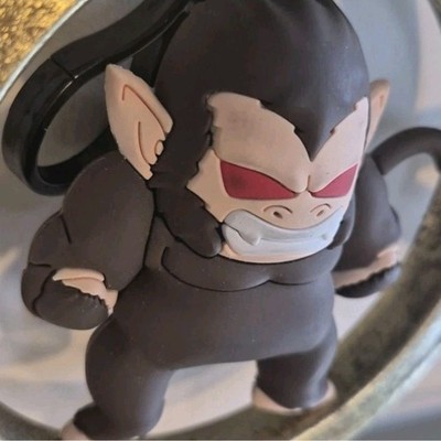 Dragon Ball Z Great Ape Gohan 3D Figural Bag Clip Monogram, 3.25.