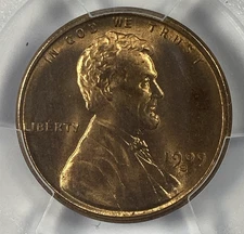 1909-S Lincoln Cent .01. PCGS Unc. Details Looks Like A Red Blazzer.