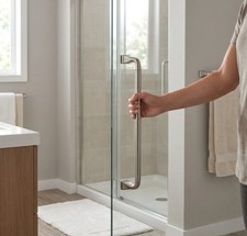 Delta Everly 20" Sliding Shower/Bathtub Door Handles - Brushed Nickel