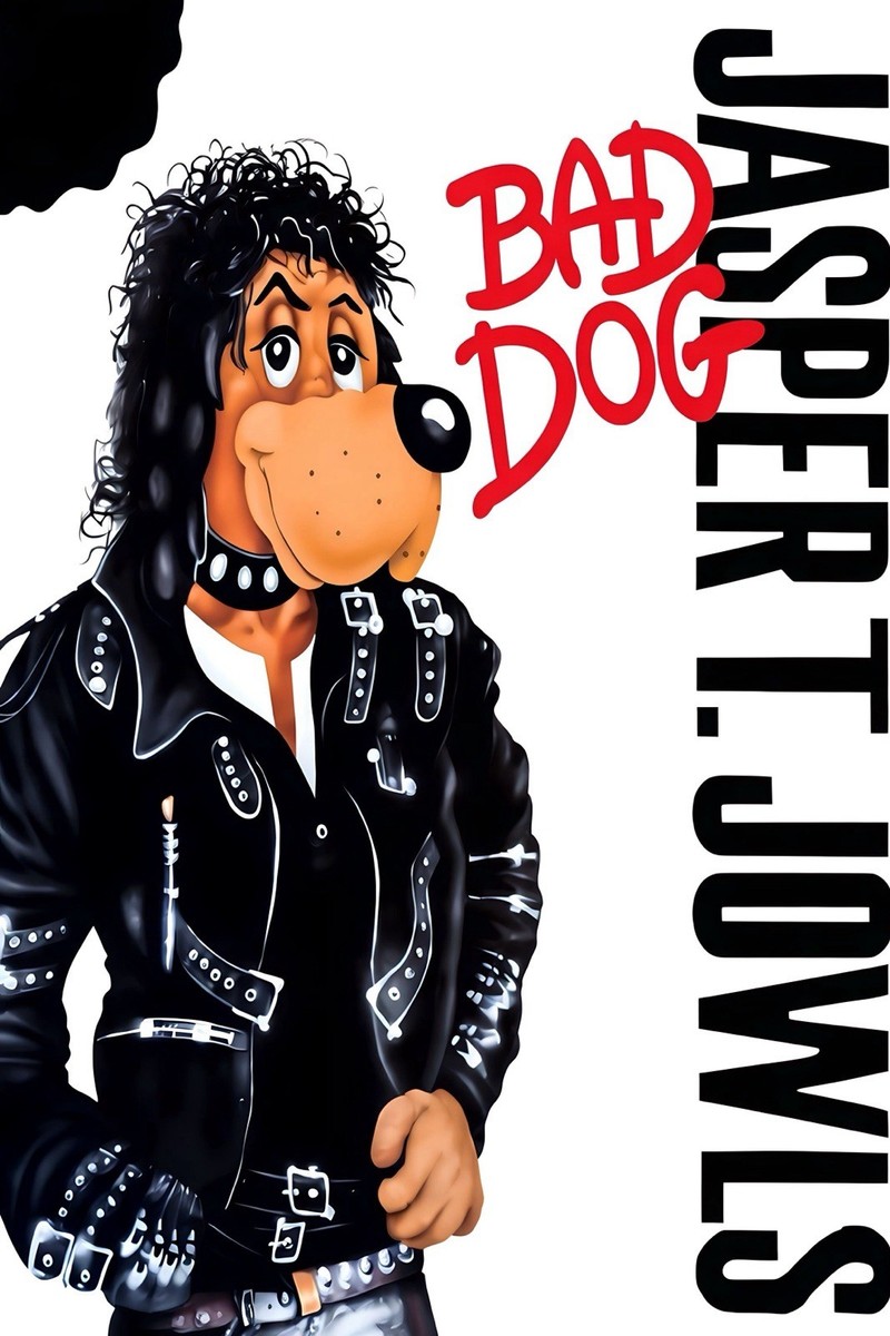 CHUCK E. CHEESE GIANT 24”x36” POSTER - JASPER T. JOWLS - BAD DOG