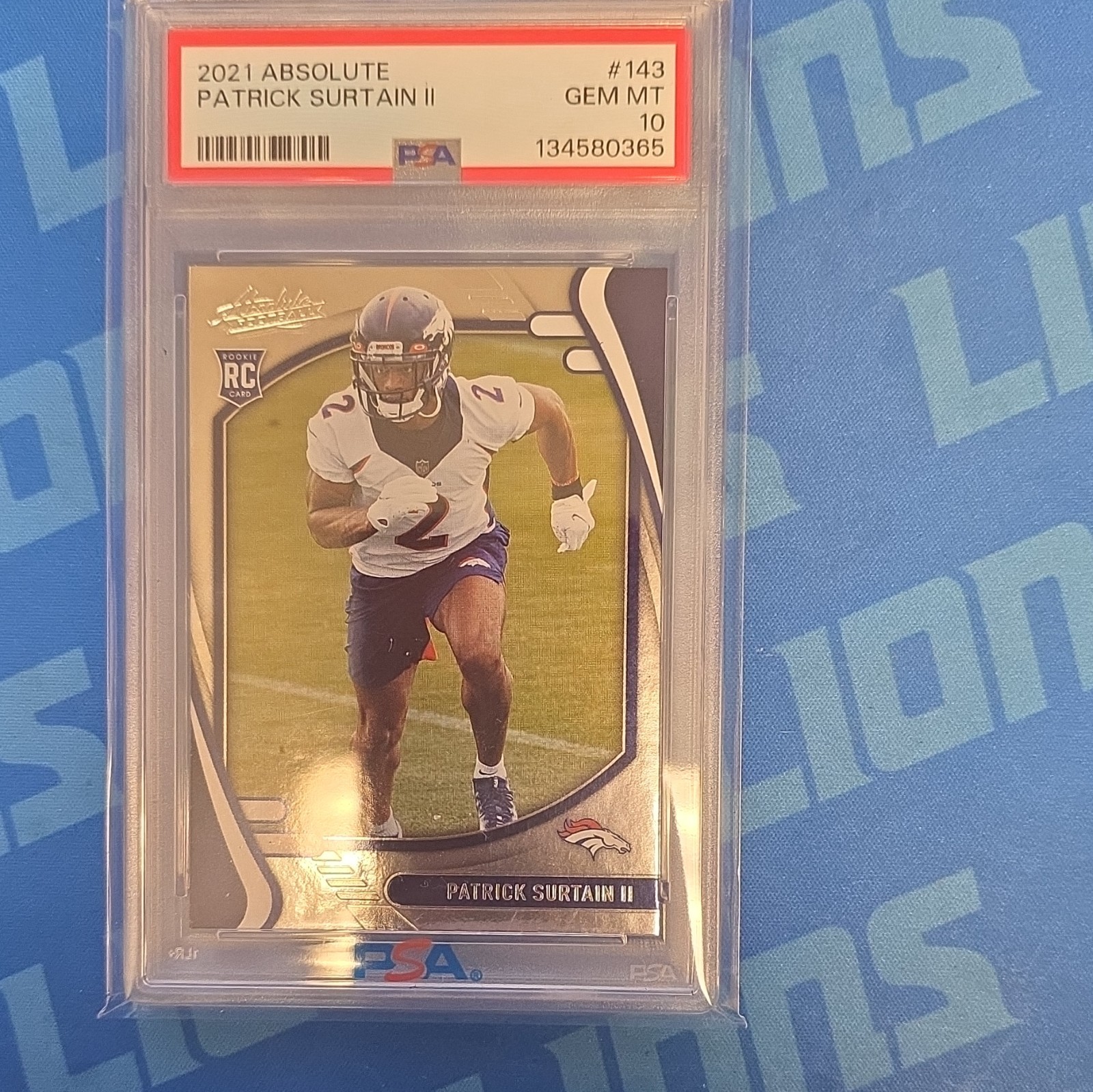 Patrick Surtain II Panini Absolute #143 Base