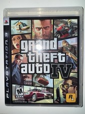 Grand Theft Auto IV (PlayStation 3, 2008) CIB COMPLETE +MANUAL/MAP PS3 GTA 4