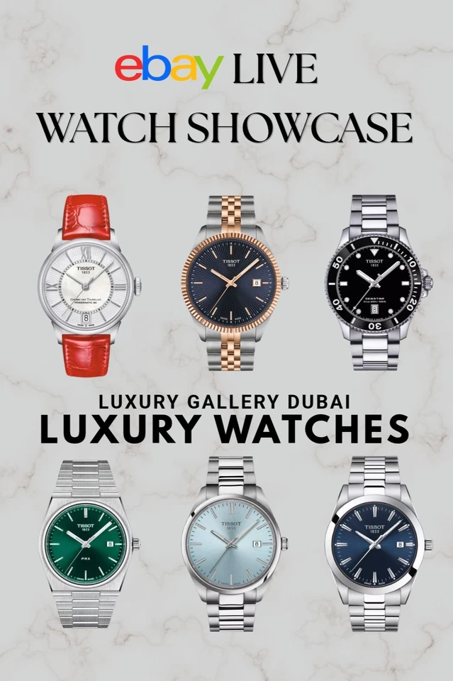 LUXURY WATCHES SHOWCASE - Tissot, D1 Milano, Seiko and More.