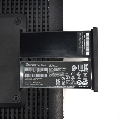 HP T630 Thin Client 4GB RAM 128GB M.2 SSD Radeon R7E Windows 10 Pro Not Active B - Picture 6 of 6
