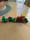 LESNEY/MATCHBOX KING SIZE #17 DYSON LOW-LOADER &K-17 CASE TRACTOR