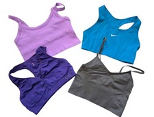 Lot of 4 Sports Bra's Champion All In Motion Nike EUC Various Women's Size S