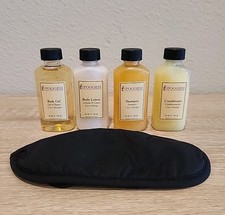 Poggesi Coco Mango 2 oz Travel Bag w/Shamp, Cond, Shower Gel,Lotion  Sleep Mask