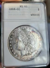 1884-CC Morgan Dollar - MS-65 ANA / ANACS Old Holder - Part Of Old Holder Lot
