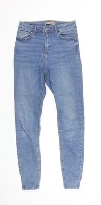 Denim Co. Damen Blau Skinny Jeans Größe 8 Slim Fit Mid Rise Denim