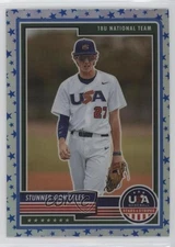 2023 Panini USA Baseball Stars & Stripes Stars Prizm Stunner Gonzales #8