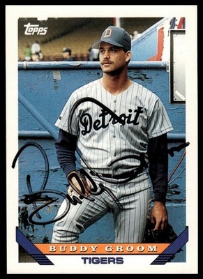 Buddy Groom Detroit Tigers 1993 Topps #353 Auto Autographed Signed Card