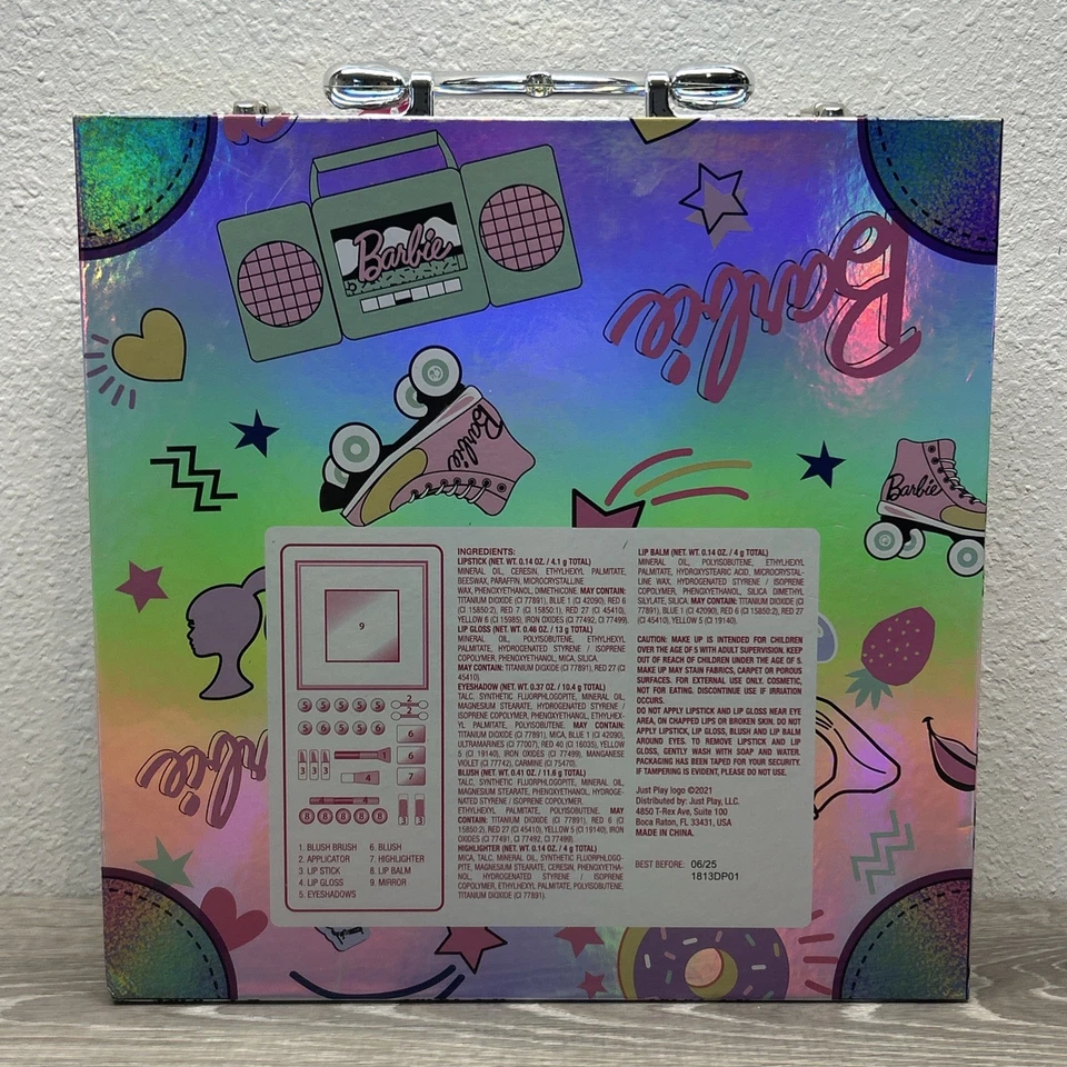 Barbie Moda Maquillaje Estuche-Maquillaje Sobre la marcha Nuevo con etiquetas 2021 Foto 2 de 4