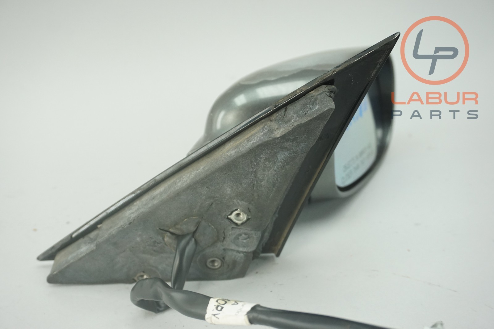 M139 05-08 Maserati Quattroporte Front Right Door Side Rear View Mirror Gray 770