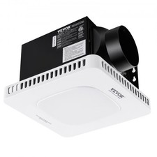 Bathroom Exhaust Fan, 110 CFM High-Efficiency Ventilation, 1.5sones Low Noise Op