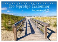 "De SpröKje Kalenner \"We Proten Platt\" (Tischkalender 2027 DIN A5 Quer), Calvendo"