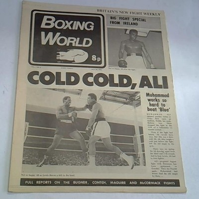 Cold cold, Ali? Vol. 1, No. 6, July 28. 1972