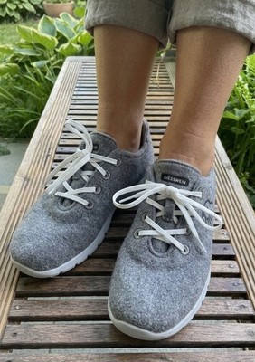 Giesswein Sneaker Merino Runners 100% Merinowolle Größe 42 Grau ( NP 179 ) Gut