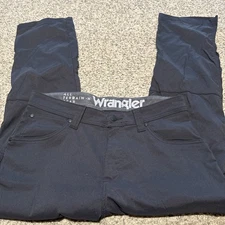 Wrangler ATG Pants Mens 32 X28 Nylon Hiking Cargo All Terrain Gear