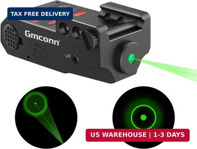 Gmconn Green Laser Sight with Circle, Rechargeable Magnetic USB Port, Aluminum L
