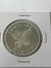 1 Troy Ounce .999 Fine Silver Round-Sunshine Mint Eagle