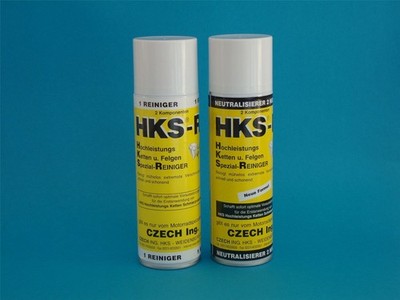 HKS-R Extrem Kettenreiniger + Neutralisierer 2 Komponenten Reiniger  NEU