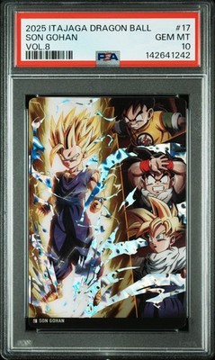 PSA10 2025 ITAJAGA DRAGON BALL VOL.8 17 SON GOHAN SSR | eBay