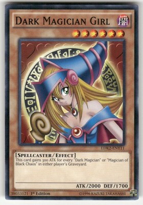 Dark Magician Girl LDK2-ENY11 1st Edition Legendary Decks II NM Yu-Gi-Oh