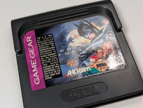 Batman Forever Sega Game Gear with manual authentic