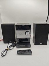 Sony Micro HiFi System CMT-FX350i DAB/FM, Ipod Dock, CD Player, Remote VGC
