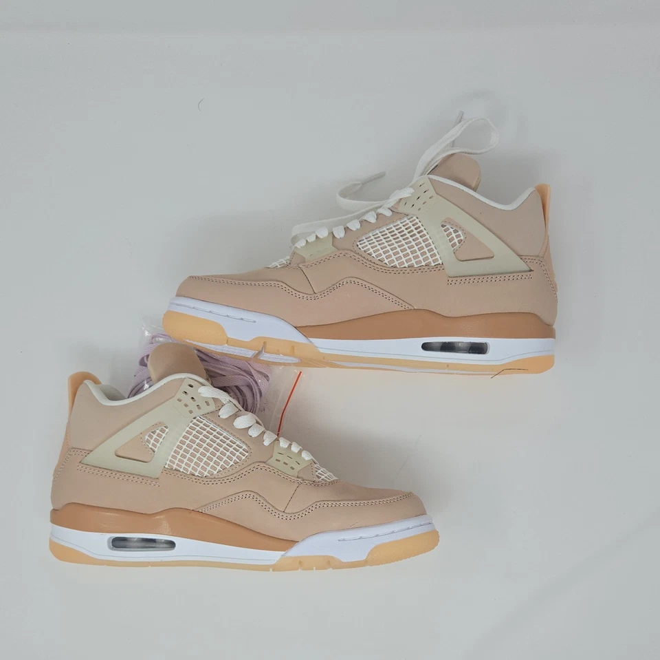 Nike Air Jordan 4 Retro Shimmer W UK 7 US 9.5 Brand New DJ0675-200 (Box Defect) - Image 1 of 4