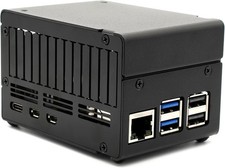 KKSB Case for Raspberry Pi 5 with Space for Hats, Add-on Boards, Cooler, and NVM