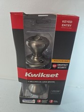 Kwikset SmartKey Advantage Signature Series Re-Key Technology NEW Satin Nickel
