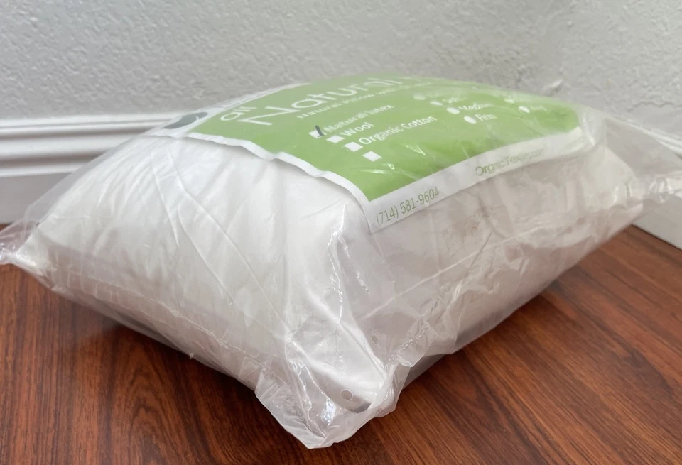 Talalay Latex Small Travel Pillow GOTS Certified Organic Textiles Organic Sleep - Image 2 of 4