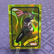 BLINK 2025 Topps Chrome Marvel #48 Yellow Lava Refractor Exclusive