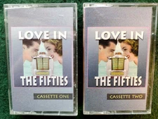 Love In The Fifties #1 & #2 Cassettes 1998 Sony Plays/Looks NM - Tested.