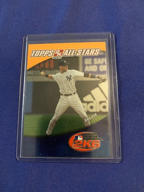 2006 Topps Derek Jeter 2K6 MLB All Stars Promo Card Awesome EBay