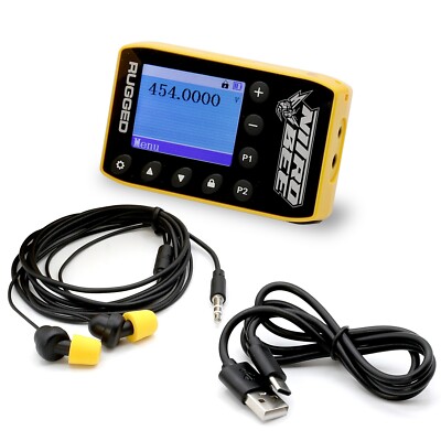 Rugged Radios Nitro Bee X UHF RACE RECEIVER  - Raceceiver IMCA IMSA Circle Track