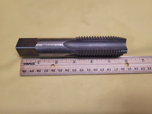 Brubaker Tap 6" 3/4" Drive D1 1_1/4" '_7 NC  HNA GH_ 4 Tap BRUBAKER - Picture 1 of 10